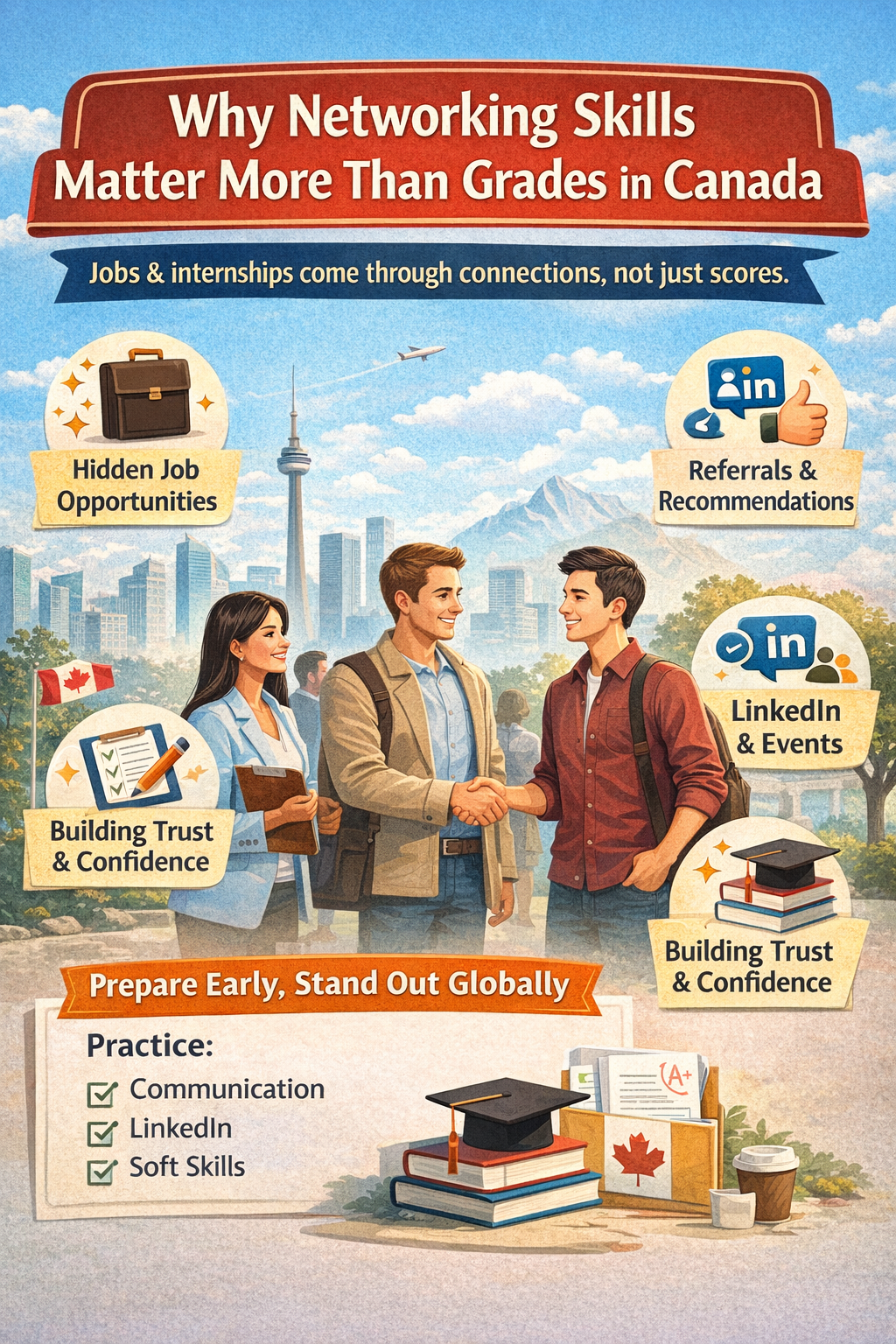 Why Networking Skills Matter More Than Grades in Canada